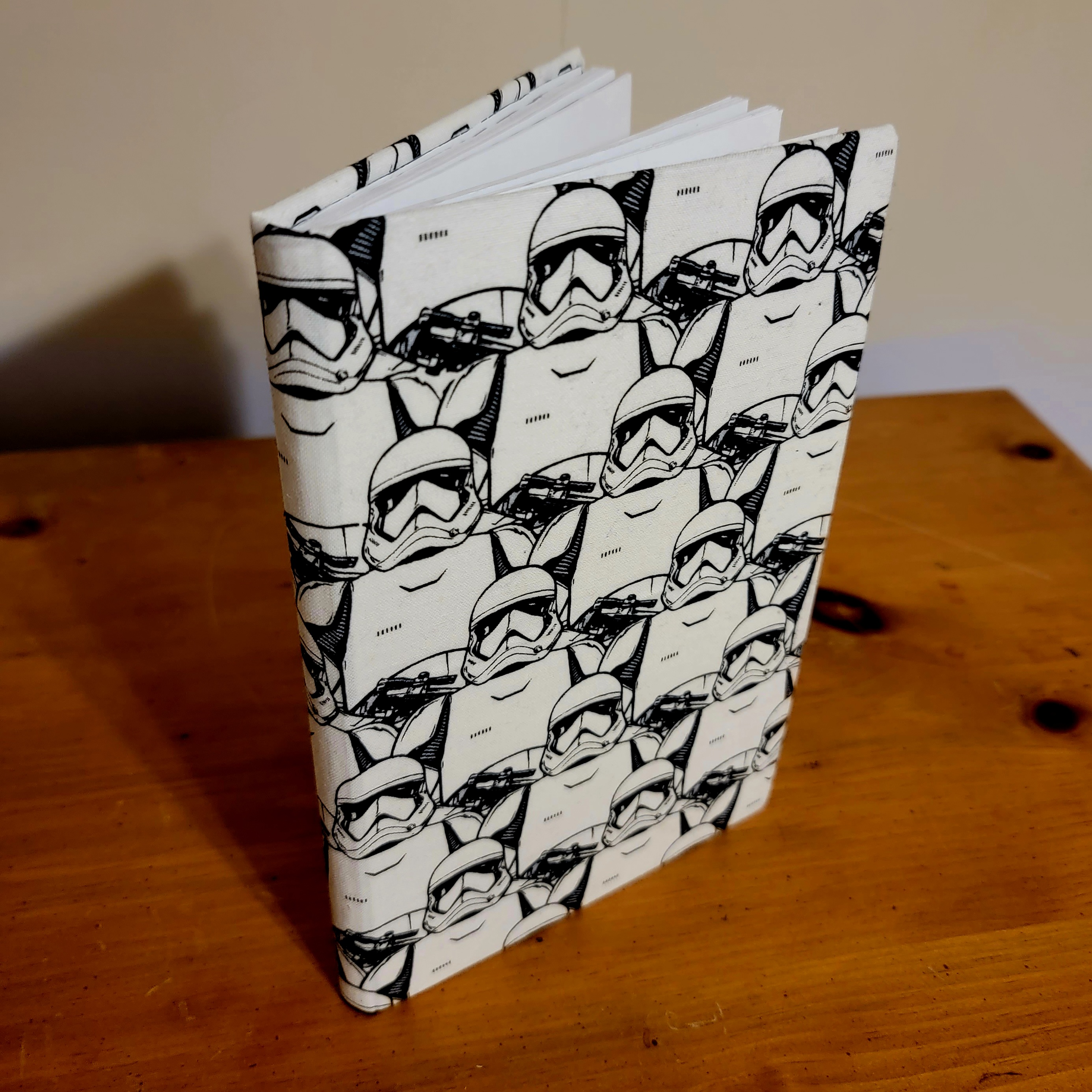 book with stormtrooper cover